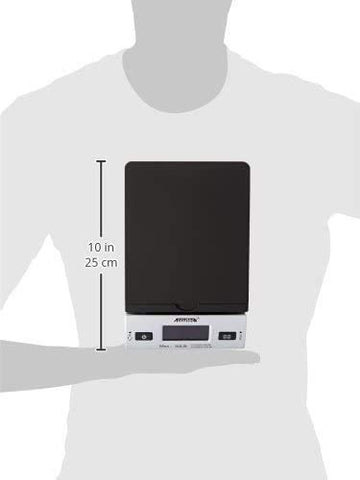 Accuteck serie todo en uno W-8250-50BS A-PT 50 digital con adaptador de CA (color plata)