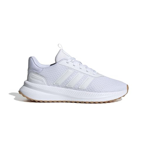 adidas Women's X_PLR Path Sneaker, White/White/Gum, 10