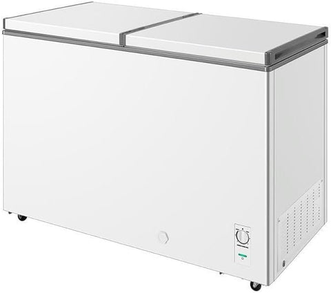 10 Cu Ft Compact Deep Freezer Removable Wire Basket Ldeal with 7 Adjustable Thermostat Control for Home Kitchen Office or Bar Portable Refrigerator