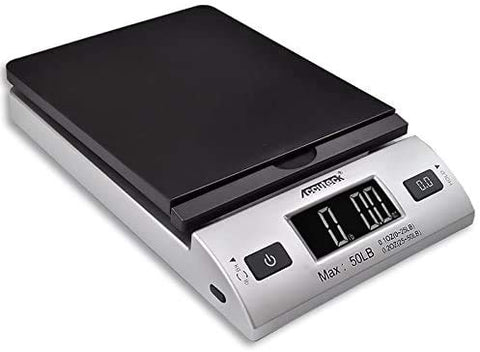 Accuteck serie todo en uno W-8250-50BS A-PT 50 digital con adaptador de CA (color plata)
