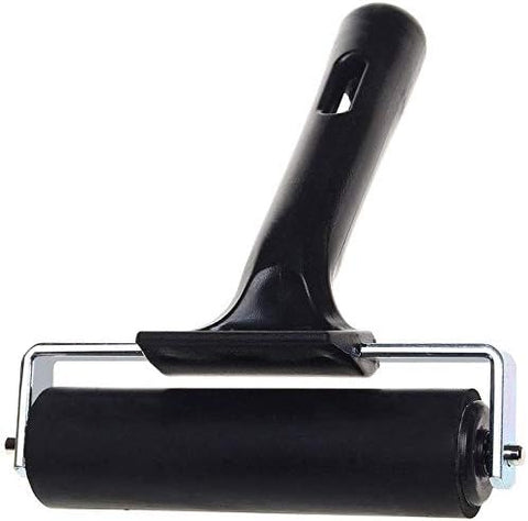 4-Inch Rubber Brayer Roller for Printmaking, Great for Gluing Application Also. (Original Version)