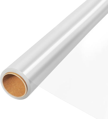 100 ft Clear Cellophane Wrap Roll (31.5 in x 100 ft) - 3 Mil Thicken Cellophane Roll, Clear Cellophane Bags Large, Clear Wrapping Paper for Flower Gift Baskets Wrap (31.5" fold into 16")