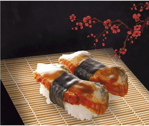 2 Pack Bamboo Sushi Rolling Mat, Sushi roll maker, Sushi bazooka,Sushi making kit, Bamboo Sushi Rolling Mat,Sushi maker(9.5" x 9.6")