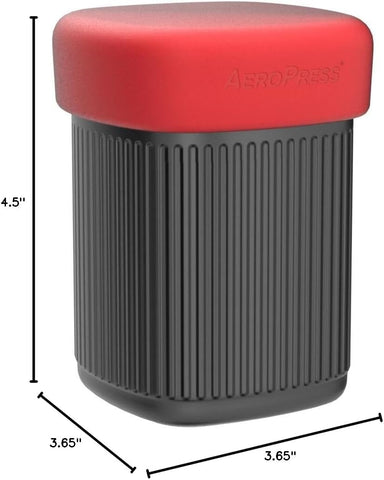 AeroPress Go Travel Coffee Press Kit - 3 in 1 brew method combines French Press, Pourover, Espresso - Full bodied coffee without grit or bitterness - Small portable coffee maker for camping & travel