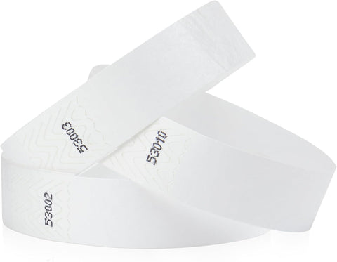 500 WristCo Tyvek Wristbands for Events – 500 Count, 5-Color Variety Pack – Tamper-Proof Design Prevents Reuse – Premium-Grade Bracelets for Hospital & Medical ID, Party, VIP Identification