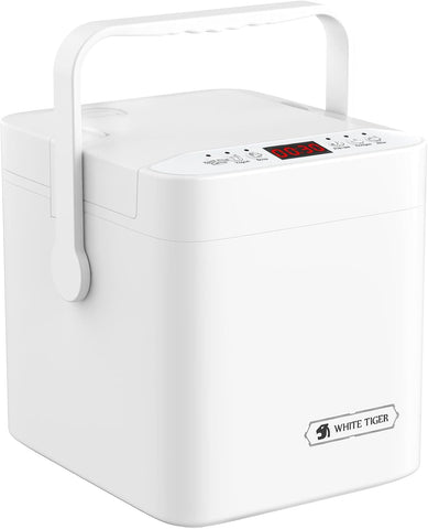 1.0L Mini Rice Cooker,WHITE TIGER Portable Travel Steamer Small,15 Minutes Fast Cooking, Removable Non-stick Pot, Keep Warm, Suitable For 1-2 People - For Cooking Soup, Rice, Stews & Oatmeal