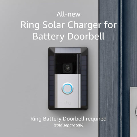 All-new Ring Solar Charger for Battery Doorbell