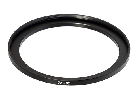 (2 Pcs) 72-82MM Step-Up Ring Adapter, 72mm to 82mm Step Up Filter Ring, 72mm Male 82mm Female Stepping Up Ring for DSLR Camera Lens and ND UV CPL Infrared Filters