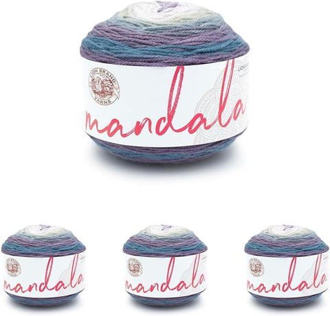 (1 Skein) Lion Brand Yarn Mandala Yarn, Troll