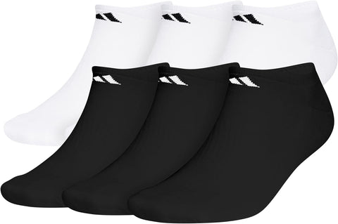 adidas Calcetines deportivos acolchados para hombre, paquete de 6, no visibles, para hombre