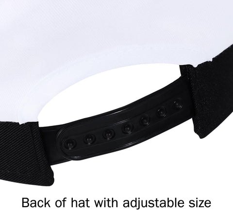 Adult Yacht Boat Sailor Captain Costume Hat Cap Marine Admiral (White), As Shown, 22 x 15 x 5 cm