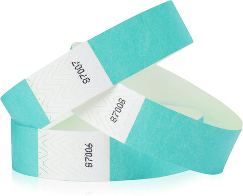 500 WristCo Tyvek Wristbands for Events – 500 Count, 5-Color Variety Pack – Tamper-Proof Design Prevents Reuse – Premium-Grade Bracelets for Hospital & Medical ID, Party, VIP Identification