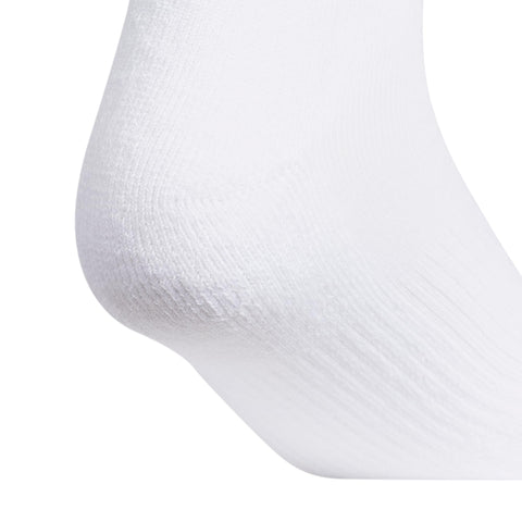 adidas Women's Ankle Socks, Athletic Cushioned Quarter Fit, 6-Pack, Durable, Comfortable, Cooling, with Compression, Preloved Fig Purple/Clear Onix Grey/White, M