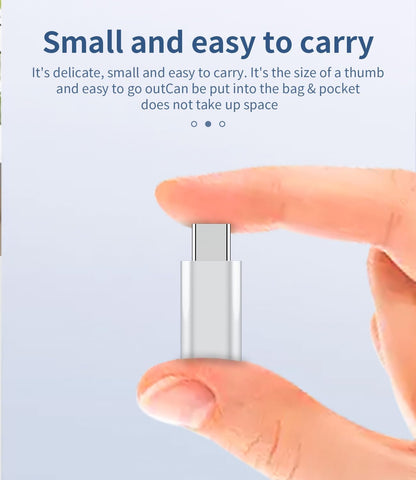3Pack,Lightning Female to USB C Male Adapter,Compatible with Apple iPhone 15 Pro Max Plus iPad 10、Air4/5、Mini6 Galaxy Note S10 S20 S21 Google Pixel Charging Type C Charger Connector Cable
