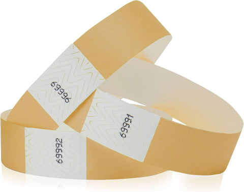 500 WristCo Tyvek Wristbands for Events – 500 Count, 5-Color Variety Pack – Tamper-Proof Design Prevents Reuse – Premium-Grade Bracelets for Hospital & Medical ID, Party, VIP Identification