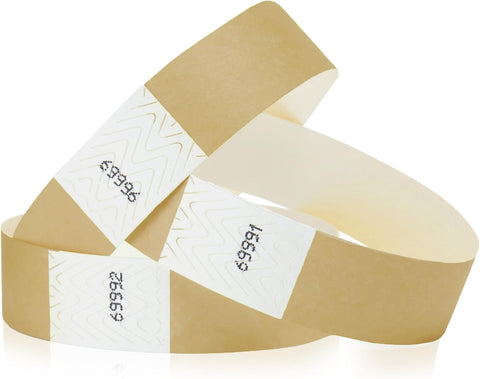 500 WristCo Tyvek Wristbands for Events – 500 Count, 5-Color Variety Pack – Tamper-Proof Design Prevents Reuse – Premium-Grade Bracelets for Hospital & Medical ID, Party, VIP Identification