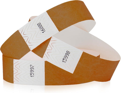 500 WristCo Tyvek Wristbands for Events – 500 Count, 5-Color Variety Pack – Tamper-Proof Design Prevents Reuse – Premium-Grade Bracelets for Hospital & Medical ID, Party, VIP Identification