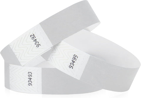 500 WristCo Tyvek Wristbands for Events – 500 Count, 5-Color Variety Pack – Tamper-Proof Design Prevents Reuse – Premium-Grade Bracelets for Hospital & Medical ID, Party, VIP Identification