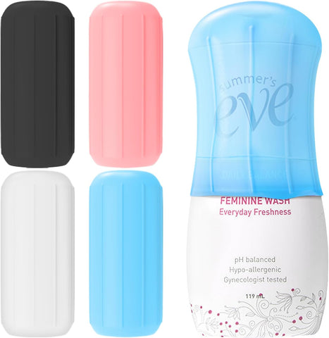 16 Pack Silicone Bottle Cover,Travel Essential for Women Men,Cruise Ship Essentials 2025,Beach Vacation Essentials,Travel Size Toiletries,Airplane Travels Accessories Elastic Sleeves for Leak Proofing