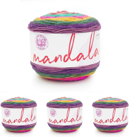 (1 Skein) Lion Brand Yarn Mandala Yarn, Troll