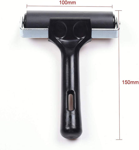 4-Inch Rubber Brayer Roller for Printmaking, Great for Gluing Application Also. (Original Version)