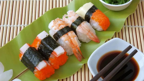 2 Pack Bamboo Sushi Rolling Mat, Sushi roll maker, Sushi bazooka,Sushi making kit, Bamboo Sushi Rolling Mat,Sushi maker(9.5" x 9.6")