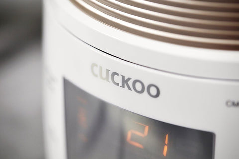 5QT Cuckoo Electric Pressure Cooker with 10 Menu Options and Stainless Steel Pot, GOLD / WHITE