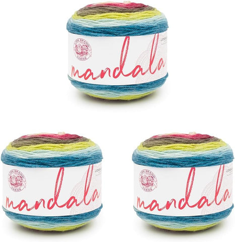 (1 Skein) Lion Brand Yarn Mandala Yarn, Troll