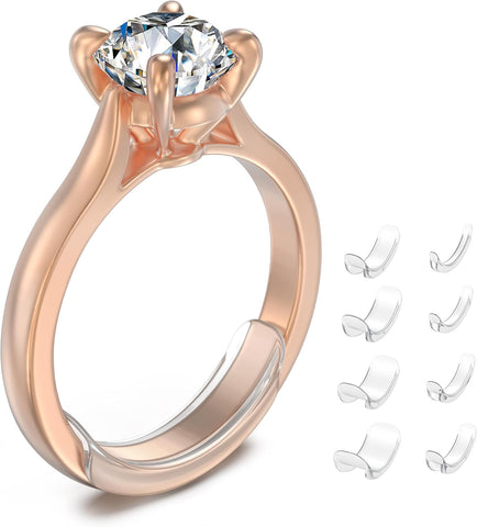 Ajustador de tamaño de anillo para anillos sueltos para cualquier anillo reductor de tamaño de anillo espaciador anillo protector