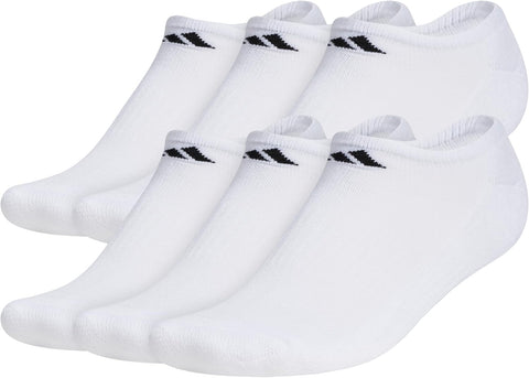 adidas Calcetines deportivos acolchados para hombre, paquete de 6, no visibles, para hombre