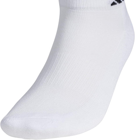 adidas Men's Athletic Cushioned Low Cut Socks with Arch Compression for a Secure Fit (6-Pair)