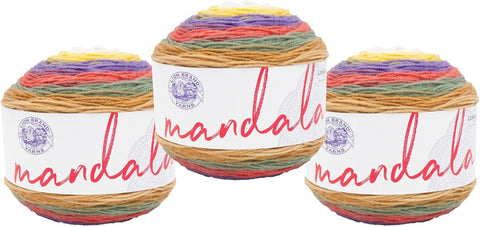 (1 Skein) Lion Brand Yarn Mandala Yarn, Troll