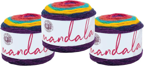 (1 Skein) Lion Brand Yarn Mandala Yarn, Troll