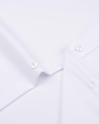 Alimens & Gentle Mens Short Sleeve Dress Shirts Wrinkle Free Solid Casual Button Down Shirts with Pocket