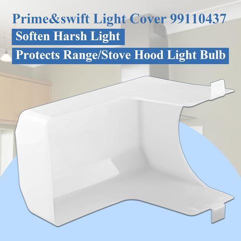 99110437 Range Hood Light Cover fit for Broan Nutone 41000 40000 42000 45000 BP43 S99110437 99110437 fit for Broan Range Hood Light Cover prime&swift