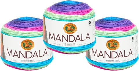(1 Skein) Lion Brand Yarn Mandala Yarn, Troll