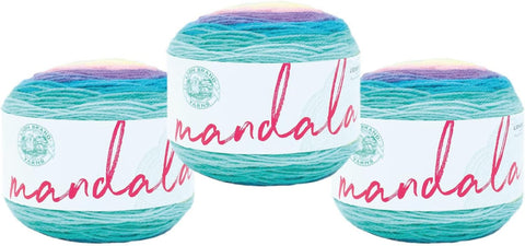 (1 Skein) Lion Brand Yarn Mandala Yarn, Troll