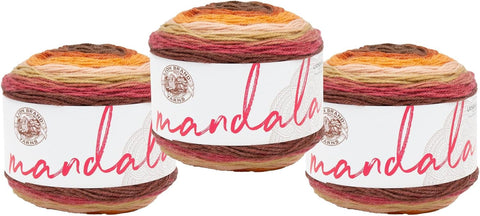 (1 Skein) Lion Brand Yarn Mandala Yarn, Troll