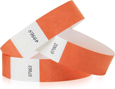 500 WristCo Tyvek Wristbands for Events – 500 Count, 5-Color Variety Pack – Tamper-Proof Design Prevents Reuse – Premium-Grade Bracelets for Hospital & Medical ID, Party, VIP Identification