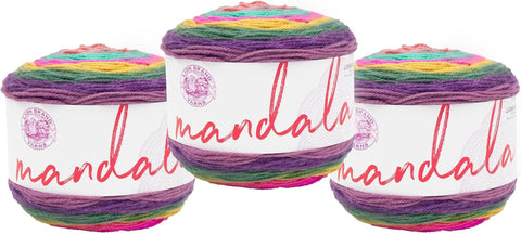 (1 Skein) Lion Brand Yarn Mandala Yarn, Troll