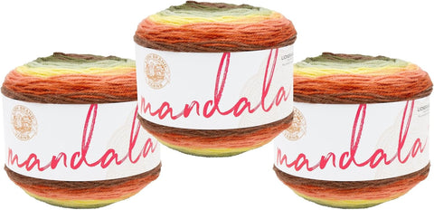 (1 Skein) Lion Brand Yarn Mandala Yarn, Troll