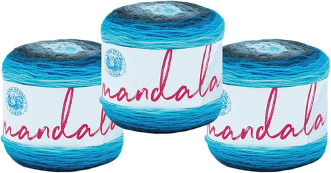 (1 Skein) Lion Brand Yarn Mandala Yarn, Troll