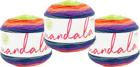 (1 Skein) Lion Brand Yarn Mandala Yarn, Troll