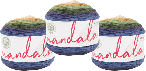 (1 Skein) Lion Brand Yarn Mandala Yarn, Troll