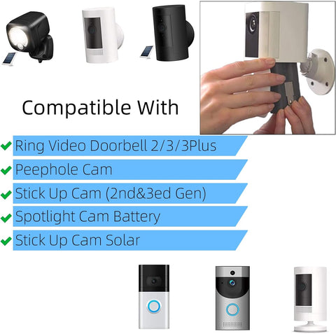 2-Pack 6040mAh Replacement Battery with Charger Station for Ring-Doorbell Camera 2/3/4, Spotlight and Stick Up Cam, Rechargeable Upgraded Lithium Li-ion Batteries 3.65V
