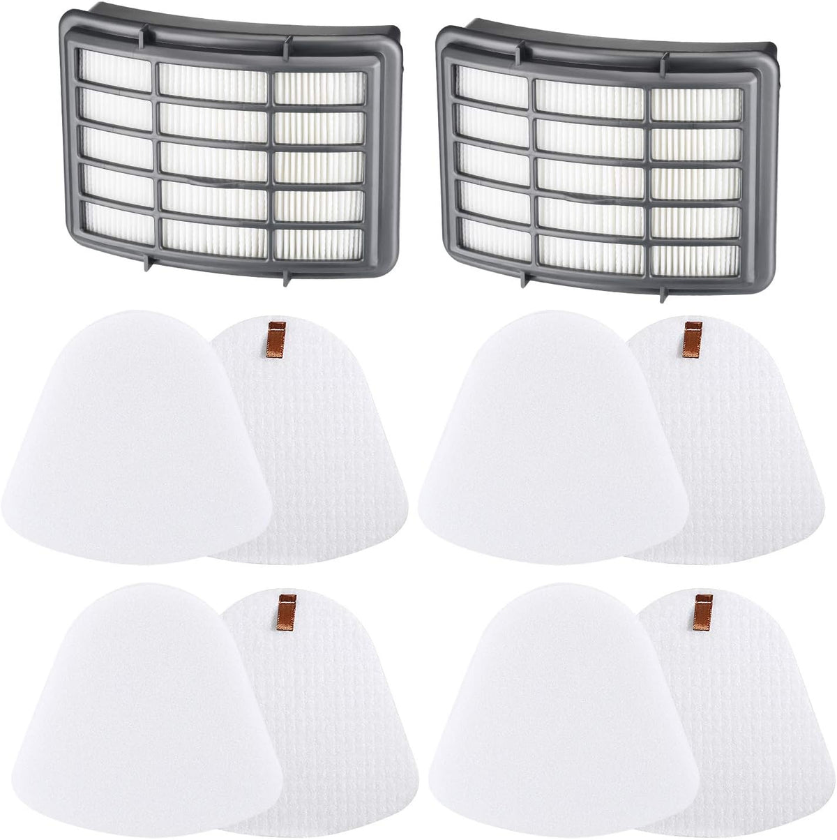 4+2 Pack Filters for Shark Vacuum Navigator Lift Away Filter Replacement Models NV350 NV351 NV352 NV355 NV356E NV360 UV440 UV540 CU500 XFF350 XHF350