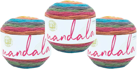 (1 Skein) Lion Brand Yarn Mandala Yarn, Troll