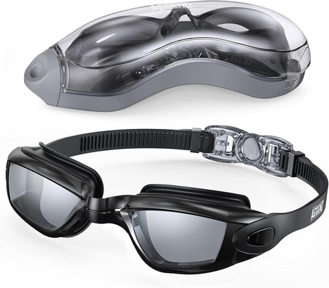Aegend Swim Goggles, Swimming Goggles No Leaking Full Protection Adult Men Women Youth