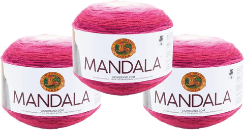 (1 Skein) Lion Brand Yarn Mandala Yarn, Troll
