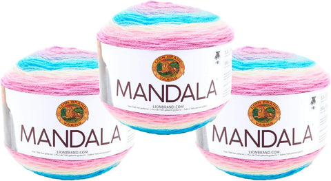 (1 Skein) Lion Brand Yarn Mandala Yarn, Troll